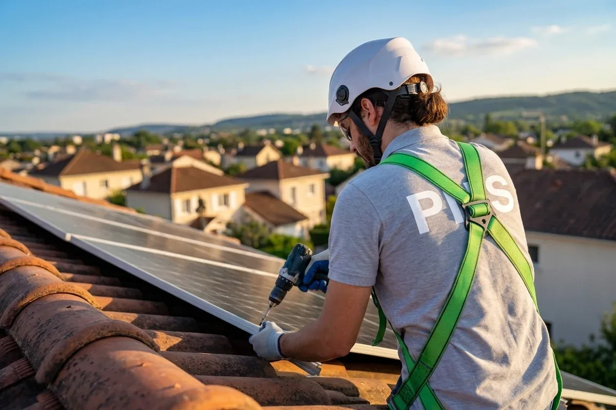 Installation de panneaux solaires en toiture à Massy Installation de panneaux solaires en toiture à Massy