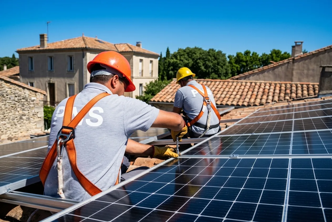 Panneaux solaires à Massy